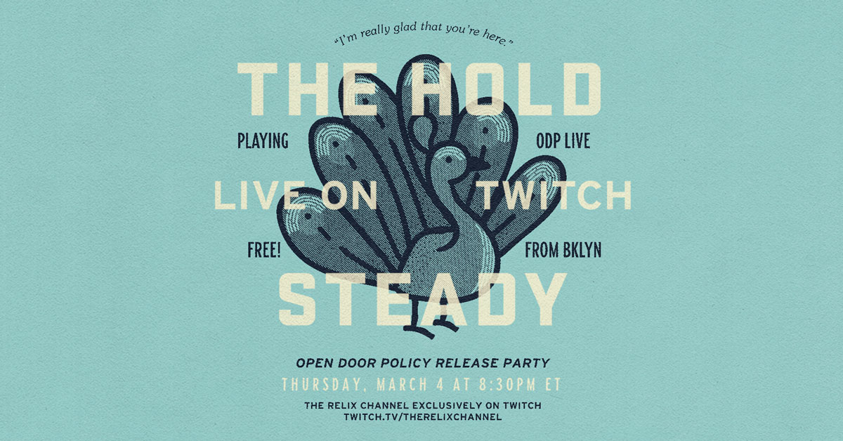 The Hold Steady Announce ‘Open Door Policy’ Release Party Livestream