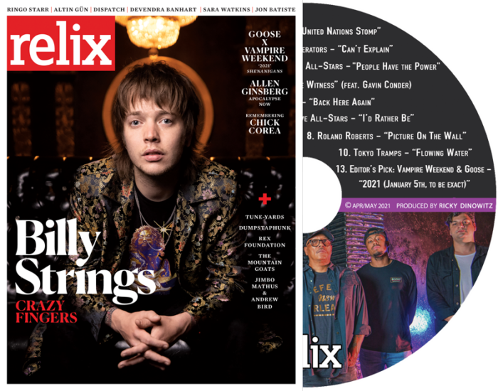 Check out our April/May 2021 CD Sampler Check out our April/May 2021 CD Sampler