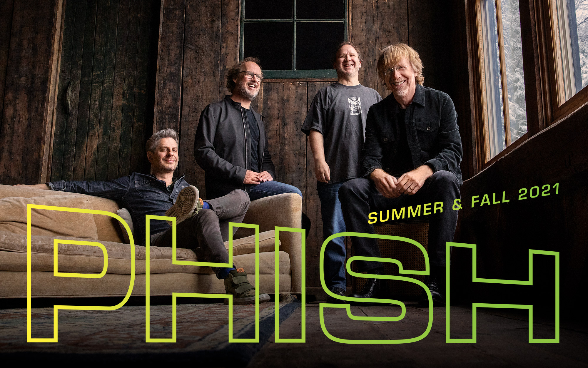 Phish Confirm 2021 Summer Tour Dates, Announce Additional Fall Shows