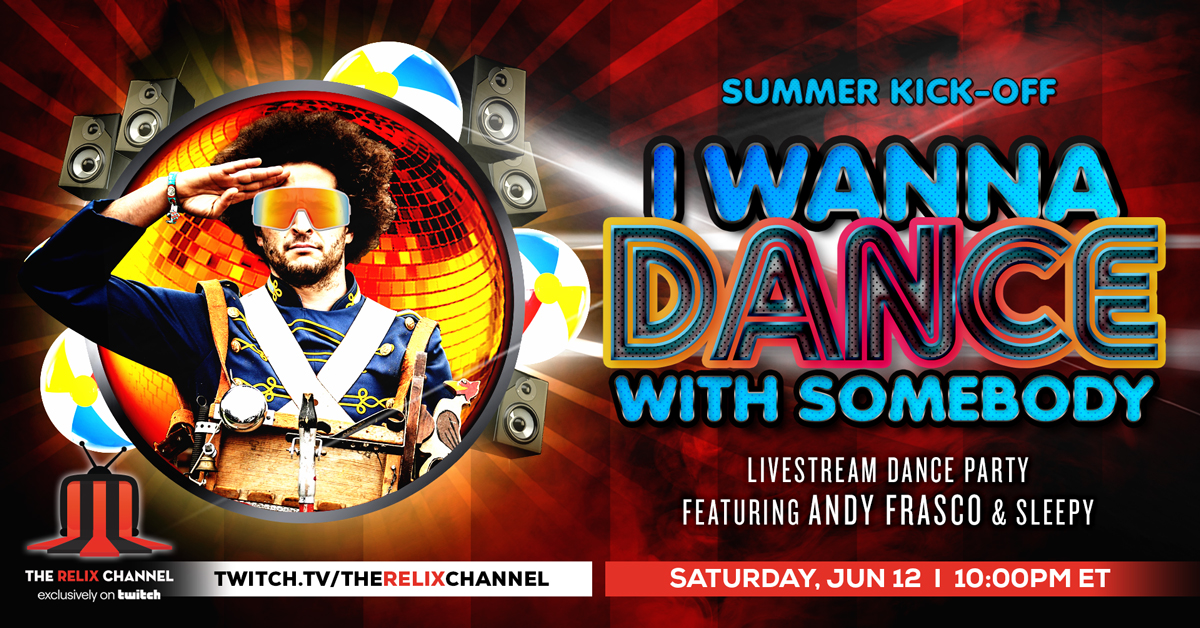 Andy Frasco Announces Free “I Wanna Dance With Somebody Dance Party” Summer Kick-Off Livestream