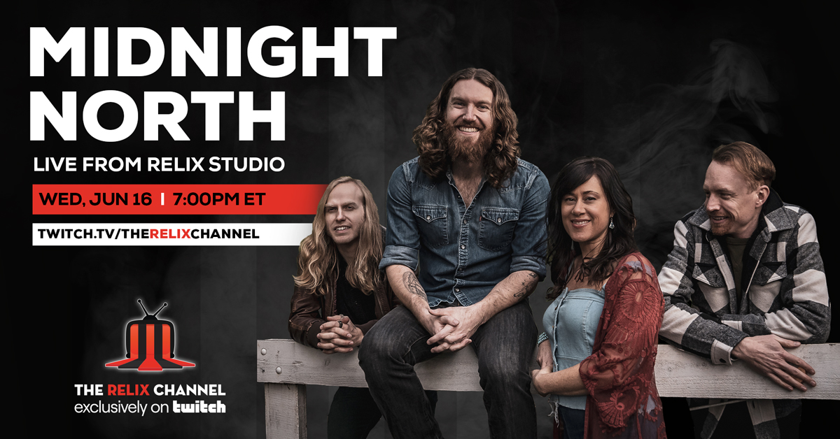Tonight: Midnight North to Offer Free Livestream via The Relix Channel on Twitch