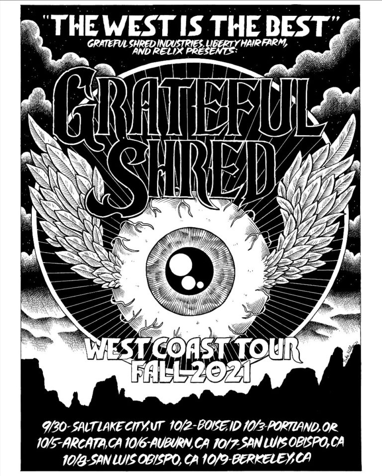 Grateful Shred Announce 'The West is The Best' Fall Tour, New Year's