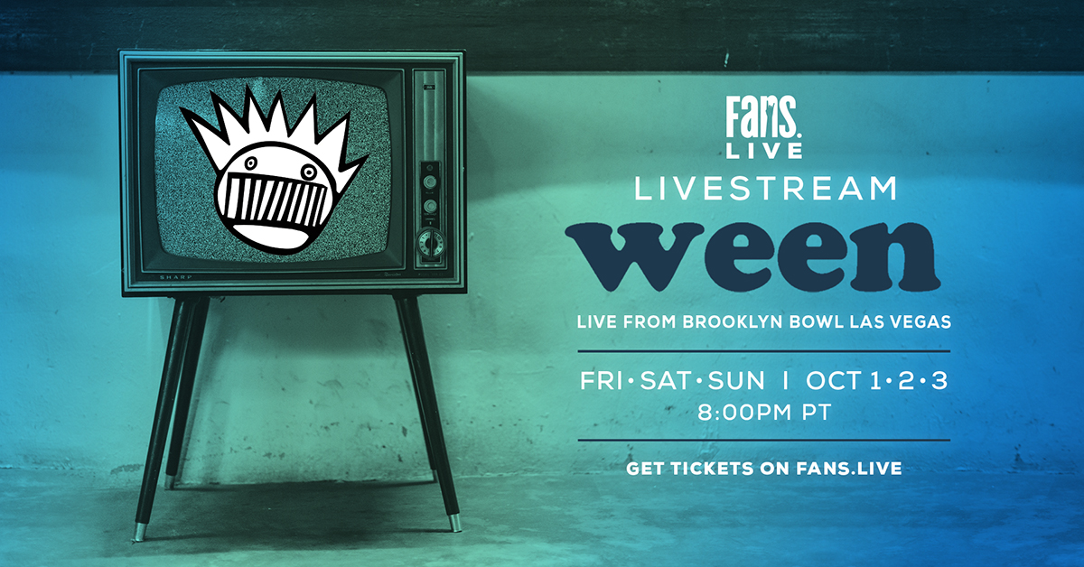 Ween Announce Brooklyn Bowl Las Vegas Livestream via FANS
