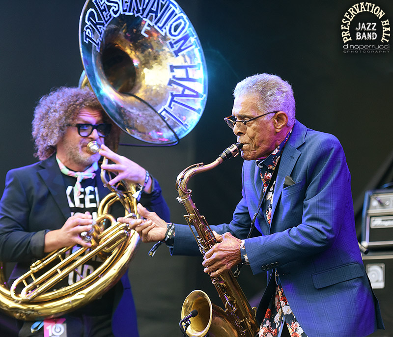 Preservation Hall Jazz Band at the Greenwich Town Party (A Gallery)