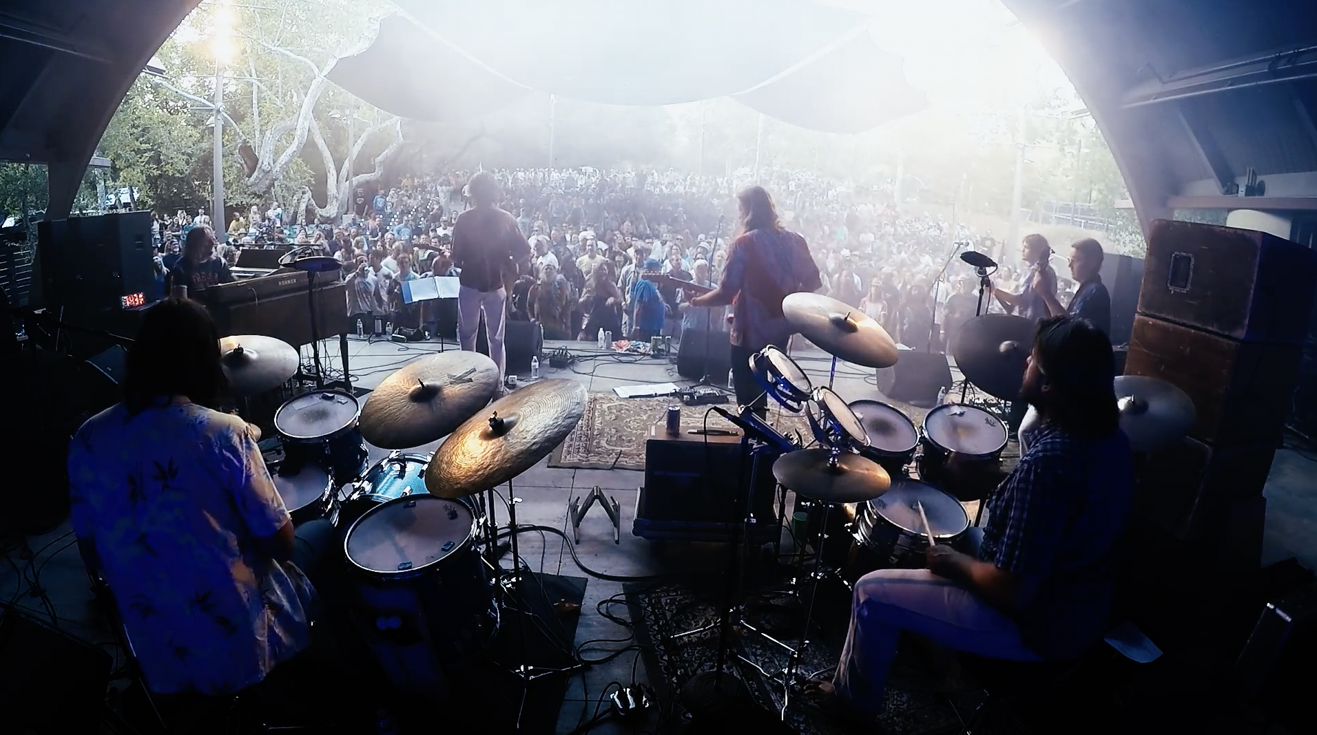 Video Premiere: Grateful Shred “They Love Each Other” and “Iko Iko” Live in Ojai, Calif.