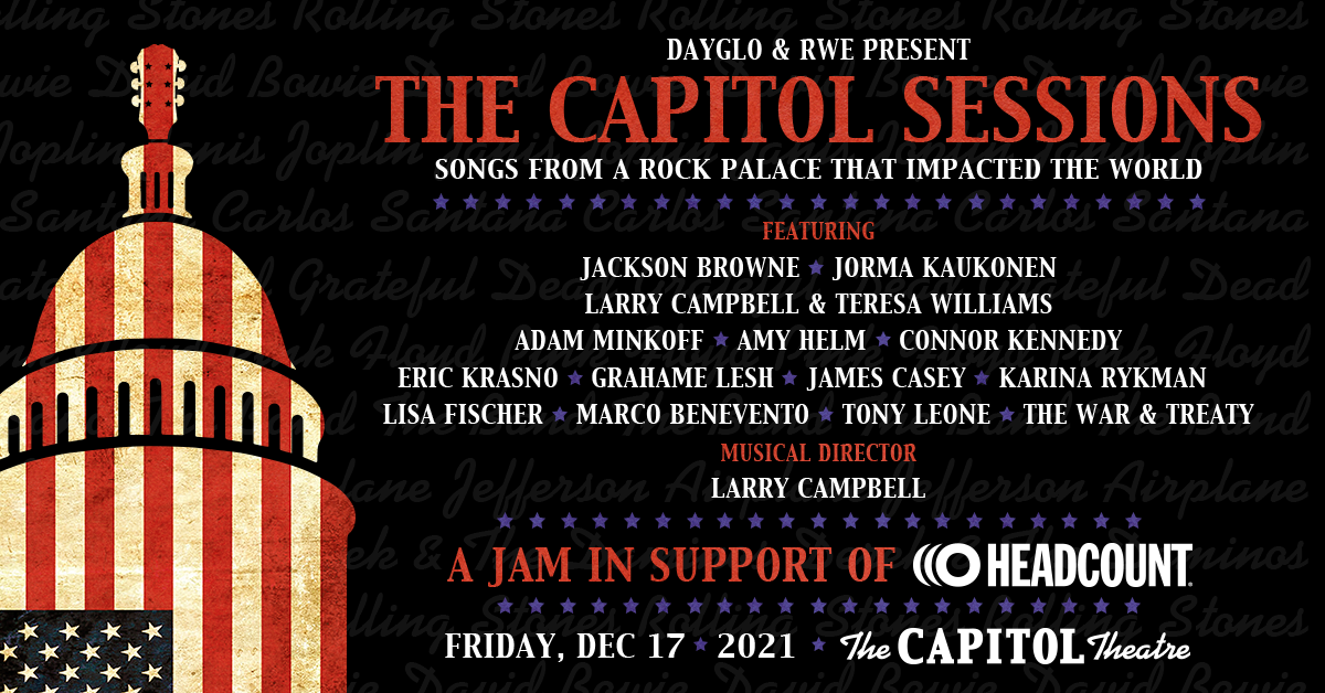 Jackson Browne, Jorma Kaukonen, Amy Helm and More Tapped for ‘The Capitol Sessions’ Benefit for HeadCount
