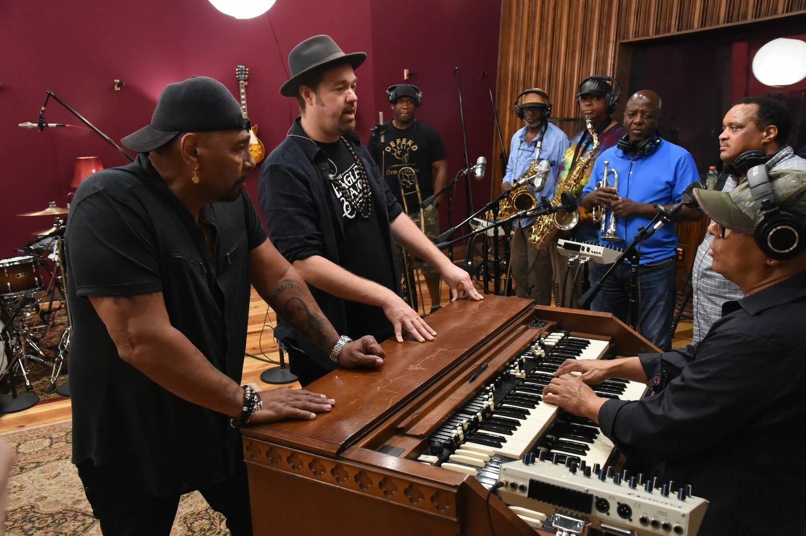 Video Premiere: Aaron Neville featuring Dirty Dozen Brass Band “Stomping Ground” from ‘Take Me To The River: New Orleans’
