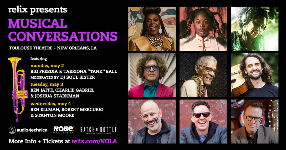 Big Freedia, Ben Jaffe, Tarriona “Tank” Ball, Stanton Moore, Charlie Gabriel and More to Celebrate New Orleans Music and Culture at Toulouse Theatre