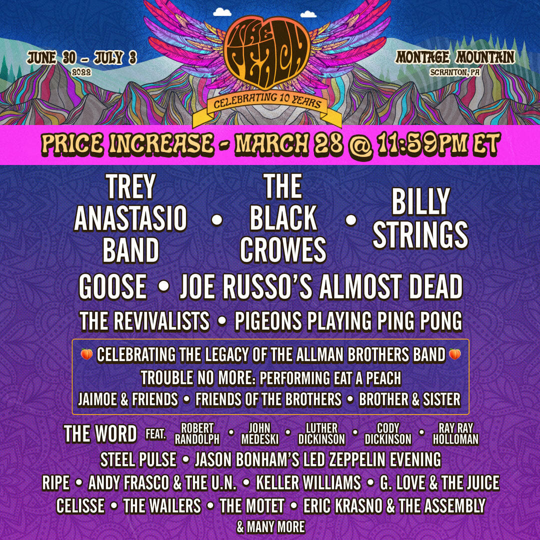 The Peach Music Festival