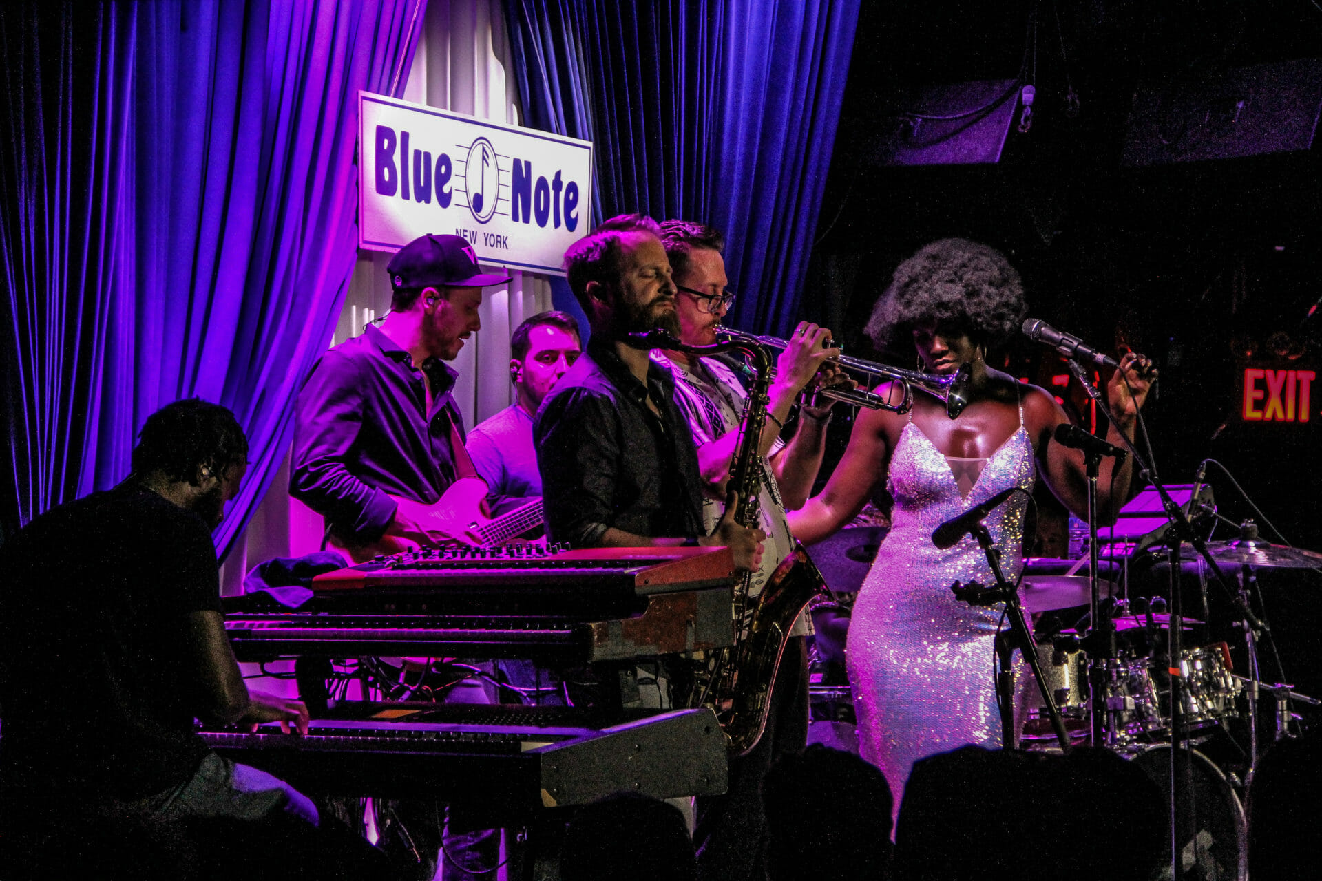 TAUK, Kanika Moore and Members of The Horn Section Treat The Blue Note Jazz Club to Two Special Sets (A Gallery)