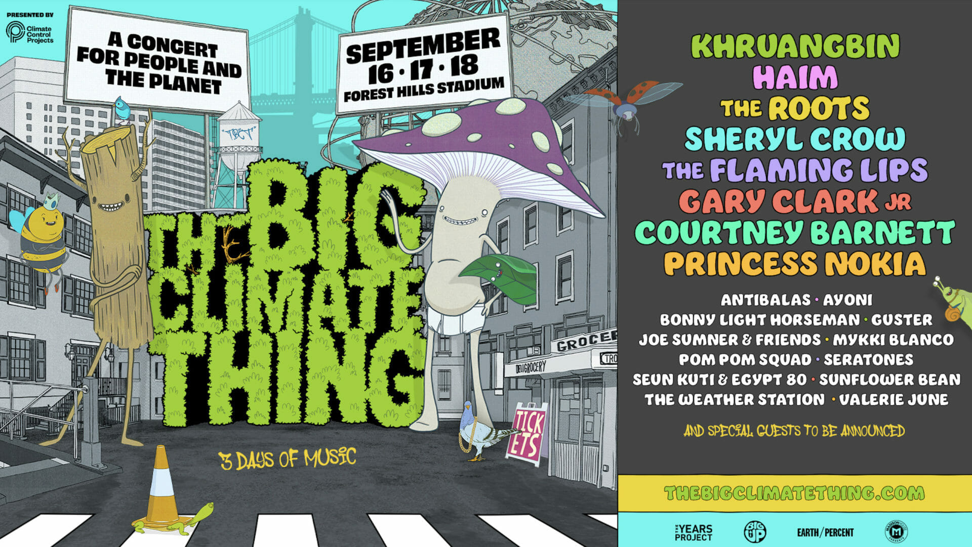 The Big Climate Thing Shares First-Ever Artist Lineup: Khruangbin, Haim, The Roots and More