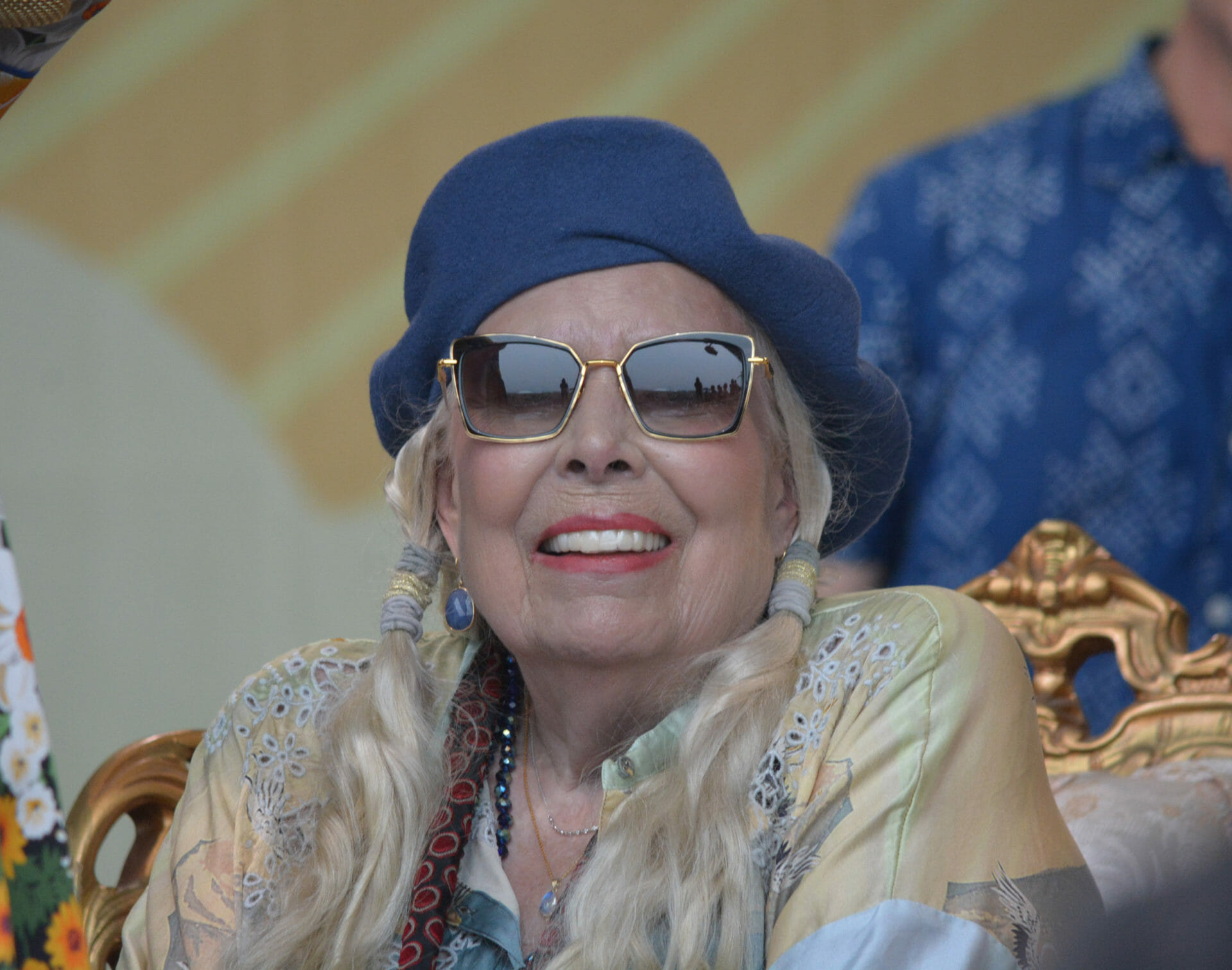 Joni Mitchell Performs First Full Set in Over 20 Years at Newport Folk Festival