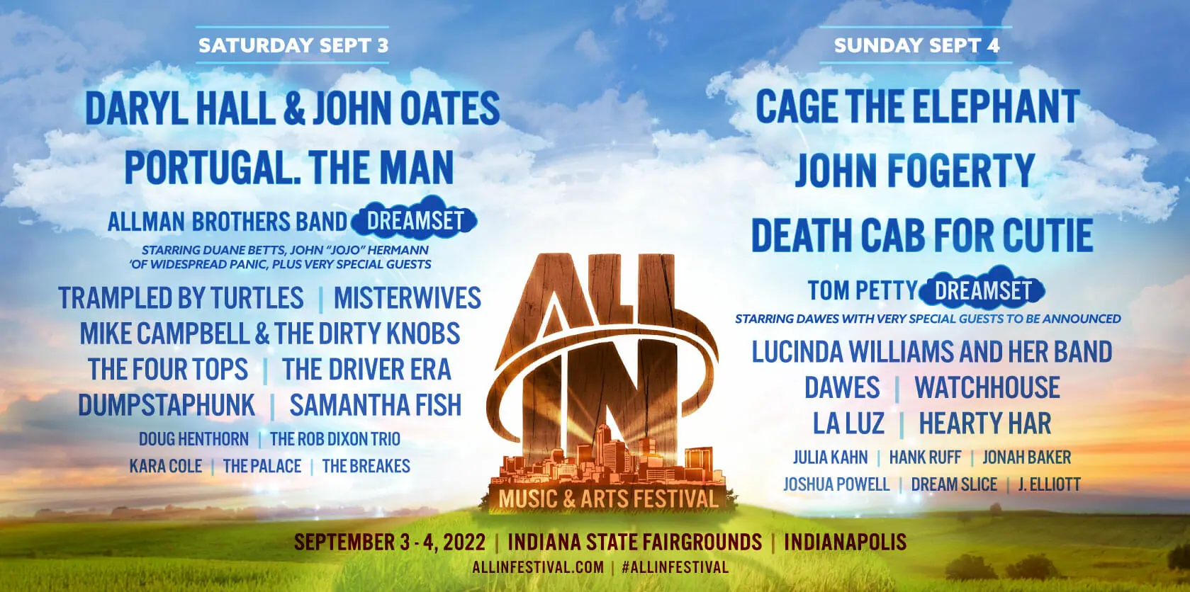 All In Music and Arts Festival Announces 2022 Artist Lineup, Details All-Star Cast of Artists