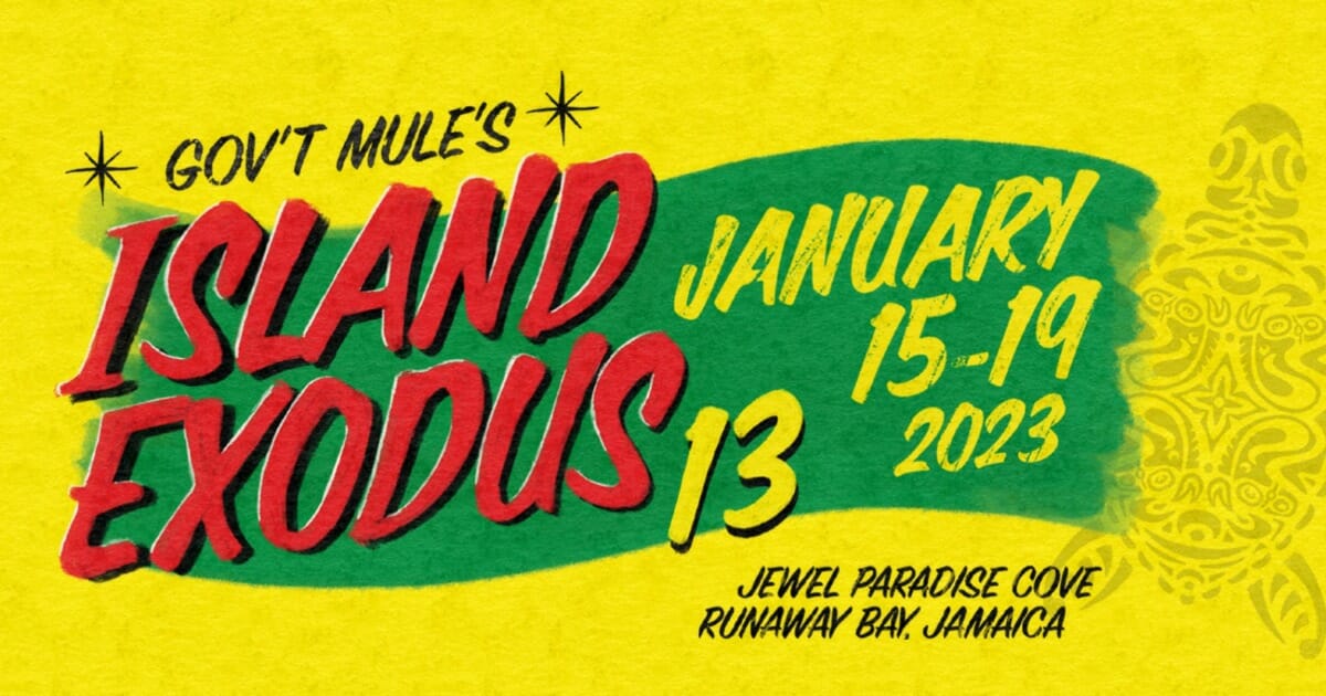 Gov’t Mule Unveil Lineup for Island Exodus 13: Jason Bonham, Duane Betts, Daniel Donato and More