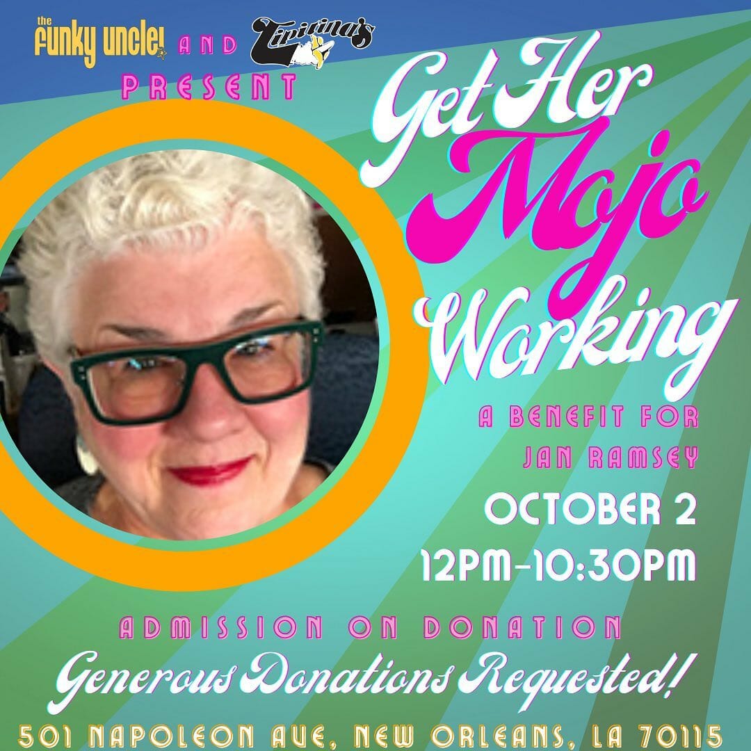 New Orleans Music Community to Unite for Get Her Mojo Working: A Benefit for Jan Ramsey