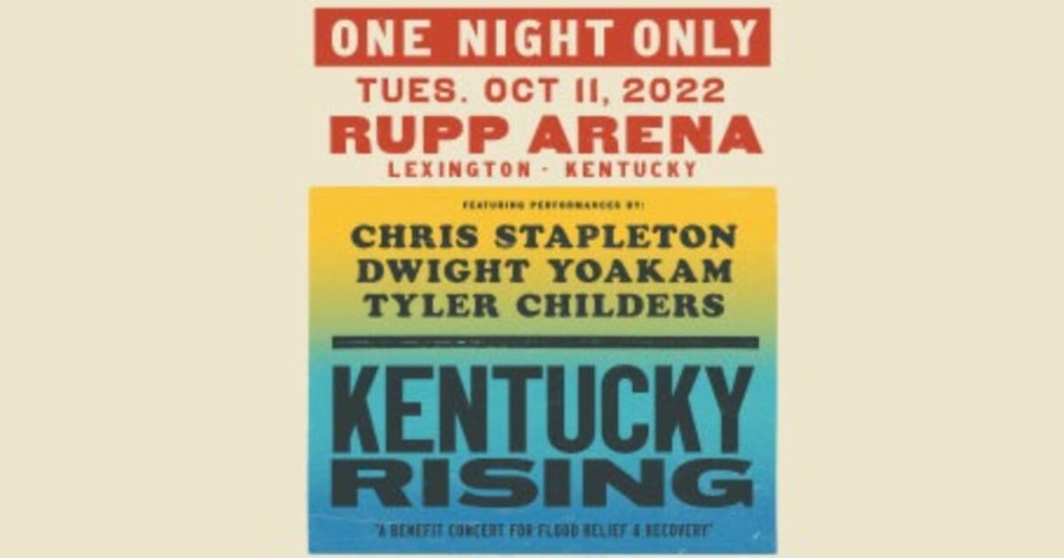 Kentucky Rising Benefit Concert to Feature Chris Stapleton, Dwight