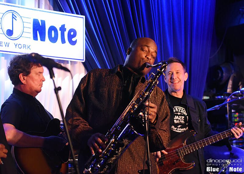Galactic Kick Off Blue Note Jazz Club Debut with Special Guest James Carter (A Gallery)