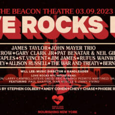 2023 Love Rocks NYC Benefit Show to Welcome Stephen Colbert, Sheryl Crow, John Mayer Trio and More