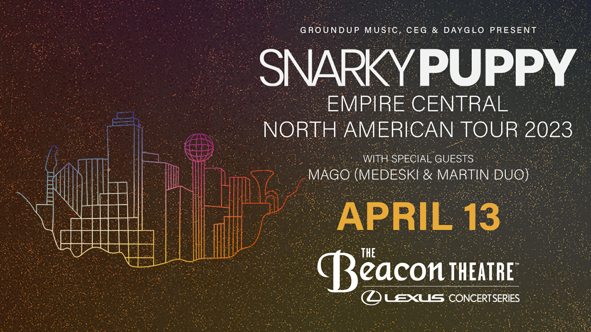 John Medeski and Billy Martin to Open for Snarky Puppy at The Beacon Theatre