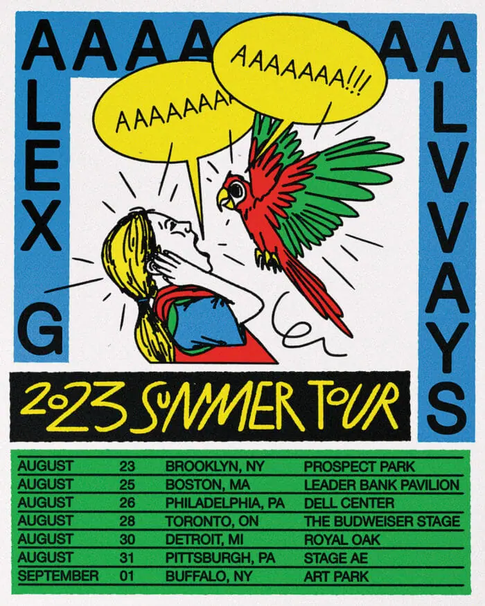 Alex G Details Co-Headlining Summer Tour with Alvvays, Shares Video for  Immunity