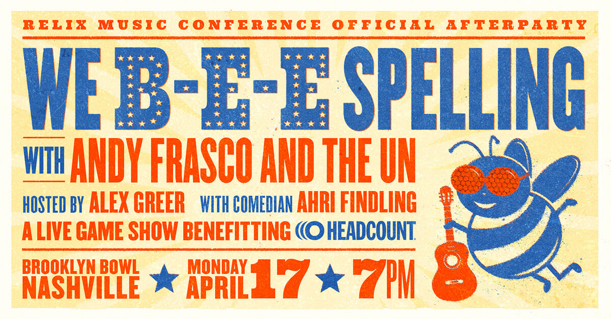 Relix Music Conference 2023 Announces We Bee Spelling Official After-Party