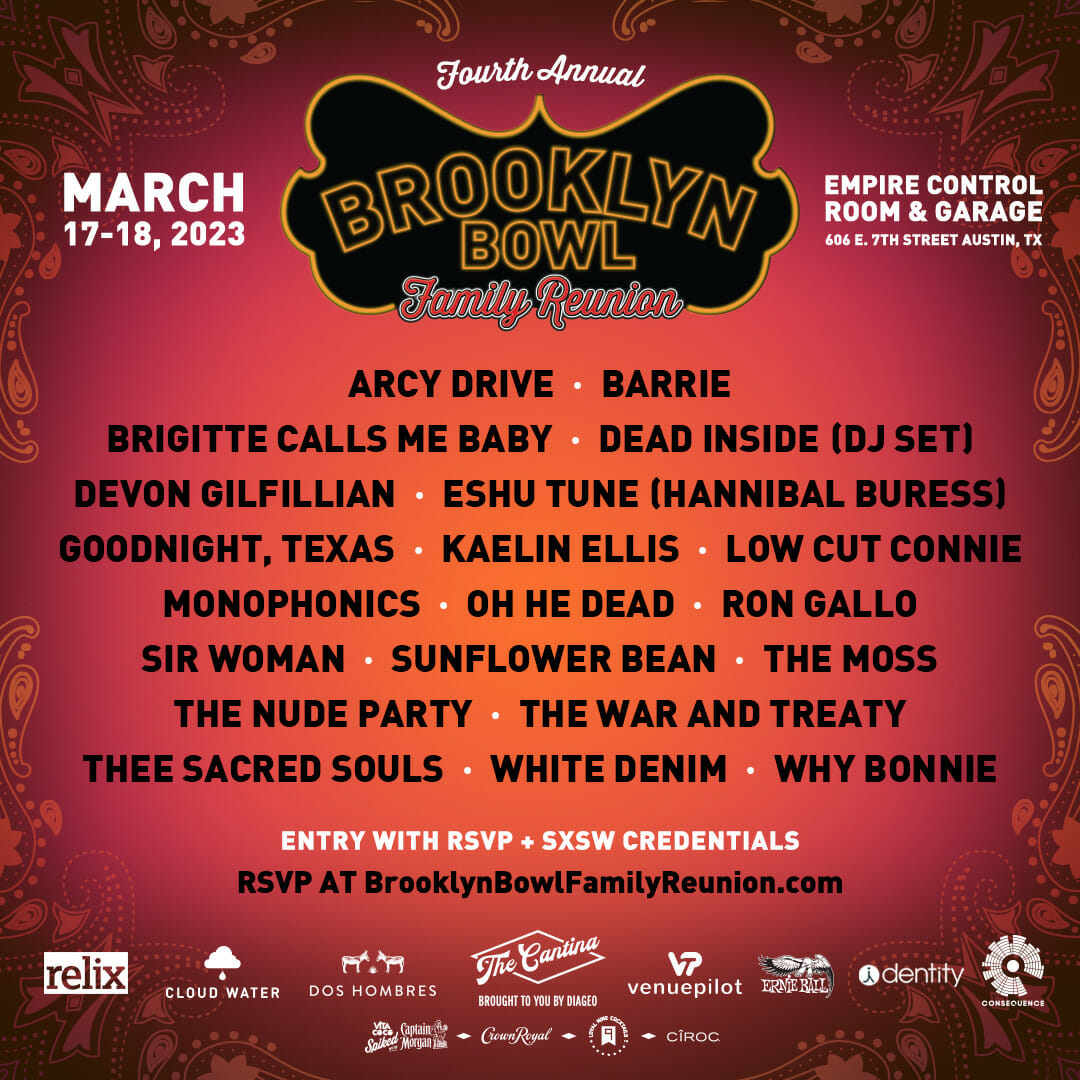 Brooklyn Bowl Family Reunion Plots 2023 Artist Lineup: White Denim, The War and Treaty, Thee Sacred Souls and More