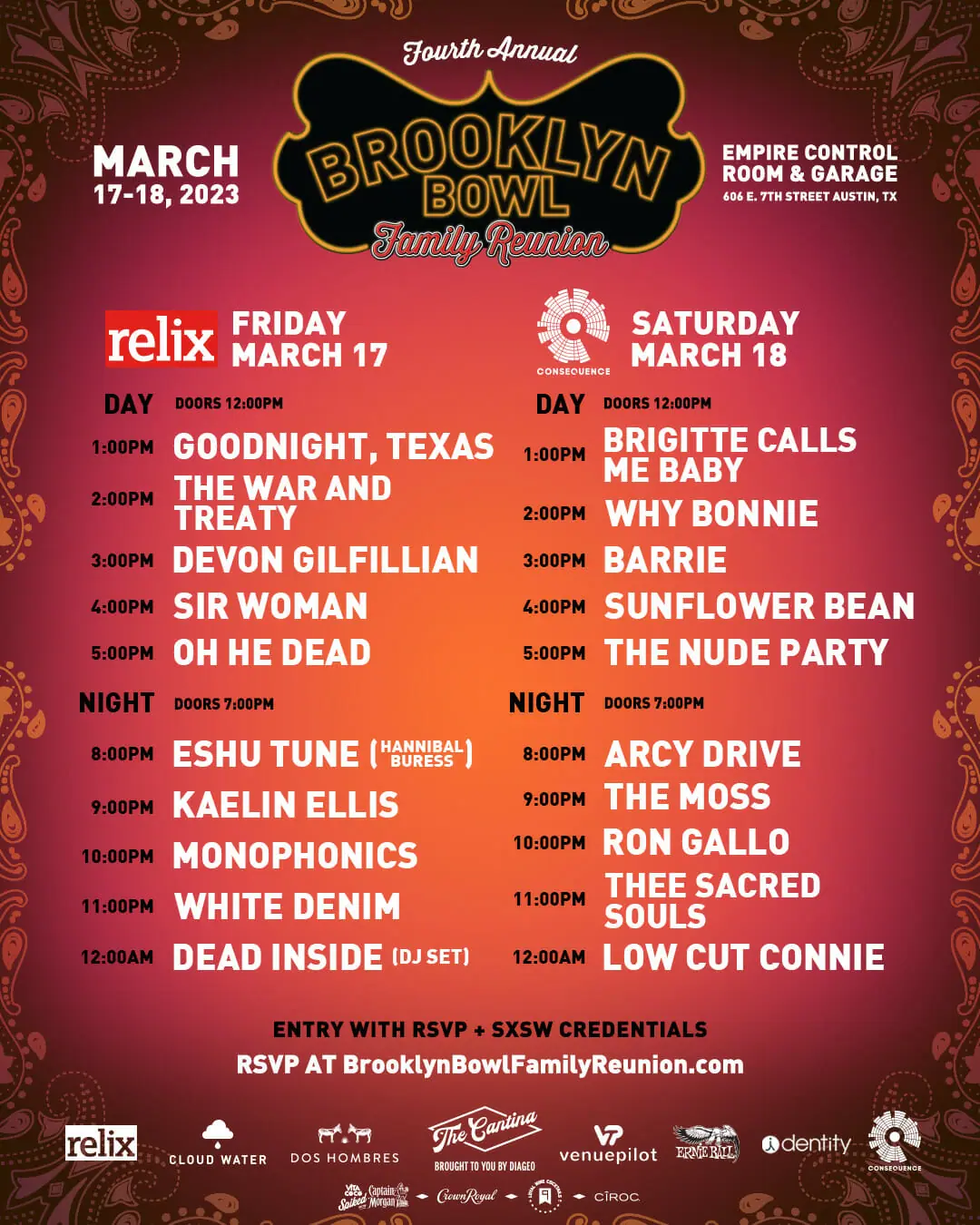 Brooklyn Bowl Announces Full 2023 Fall Lineup