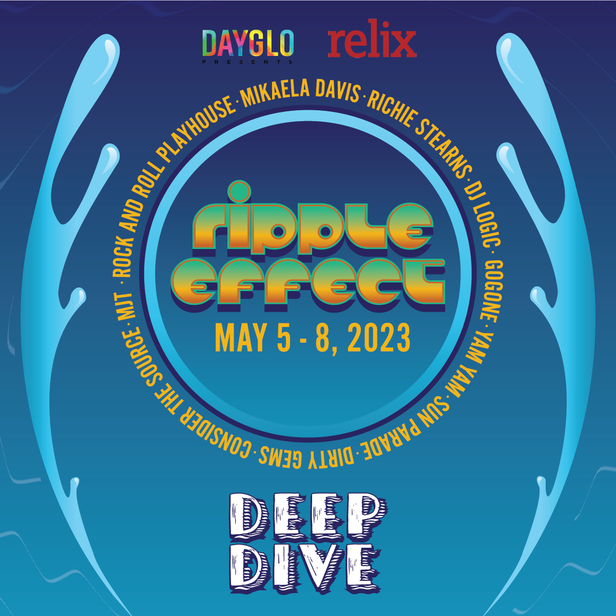 Dayglo, Relix and Deep Dive Present Ripple Effect: Four Days of Music in Ithaca Featuring DJ Logic, Mikaela Davis and More