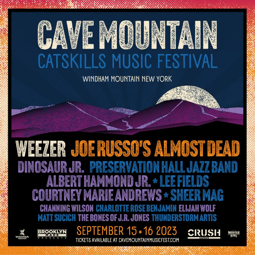 Cave Mountain Catskills Music Festival to Arrive in Fall: Weezer, Joe  Russo's Almost Dead and More