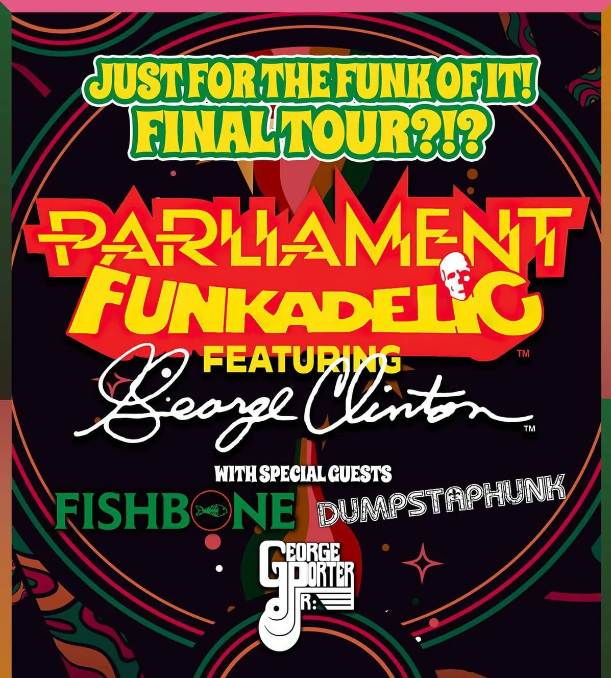 George Clinton and Parliament-Funkadelic Tease Final Tour, Drop
