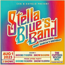 Stella Blue’s Band Announce Double Header at The Cutting Room in New York City
