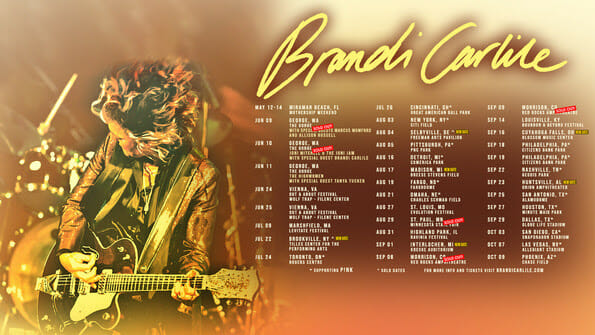 brandi carlile tour lineup