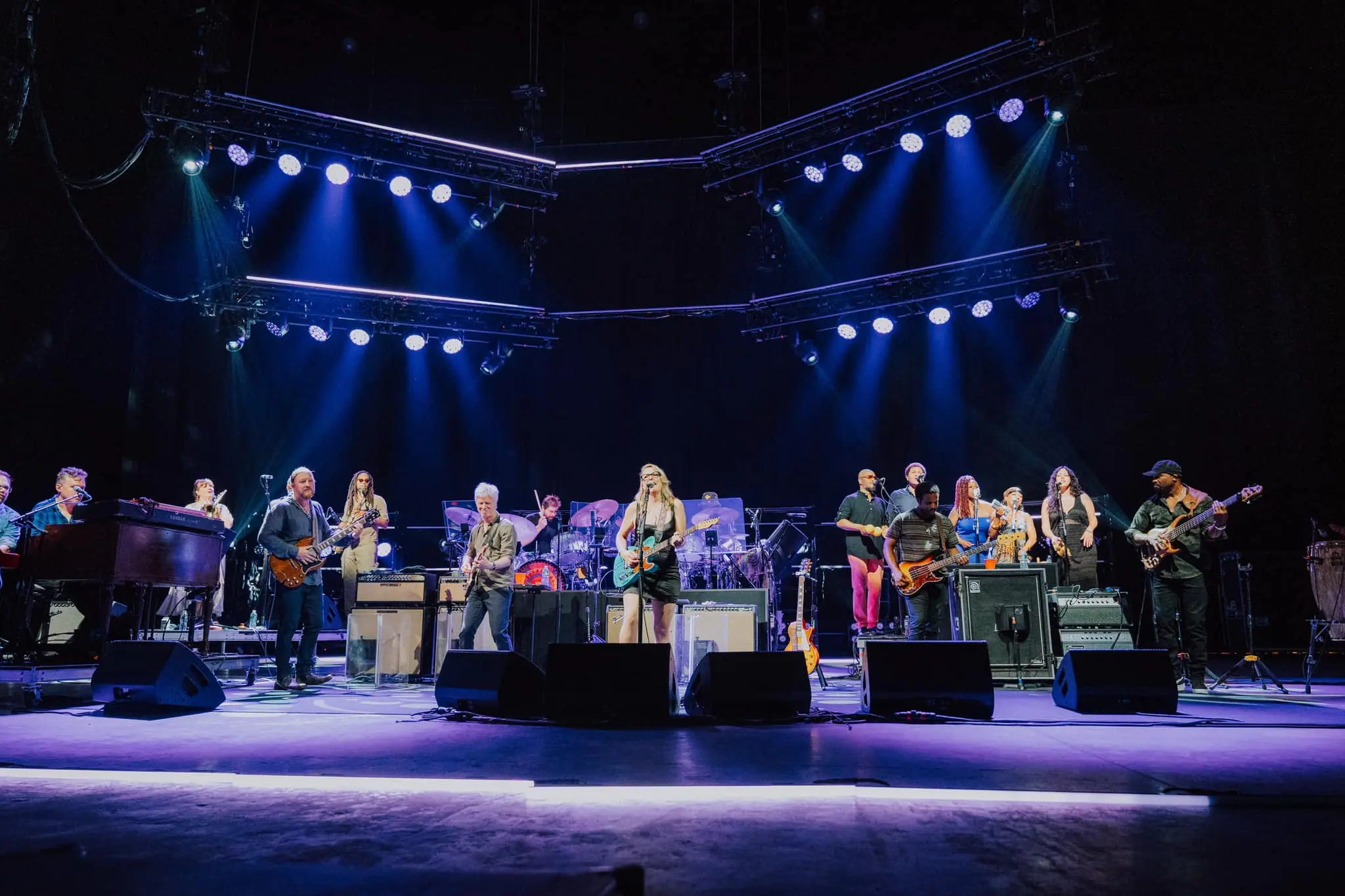 Tedeschi Trucks Band and Ziggy Marley in Bridgeport