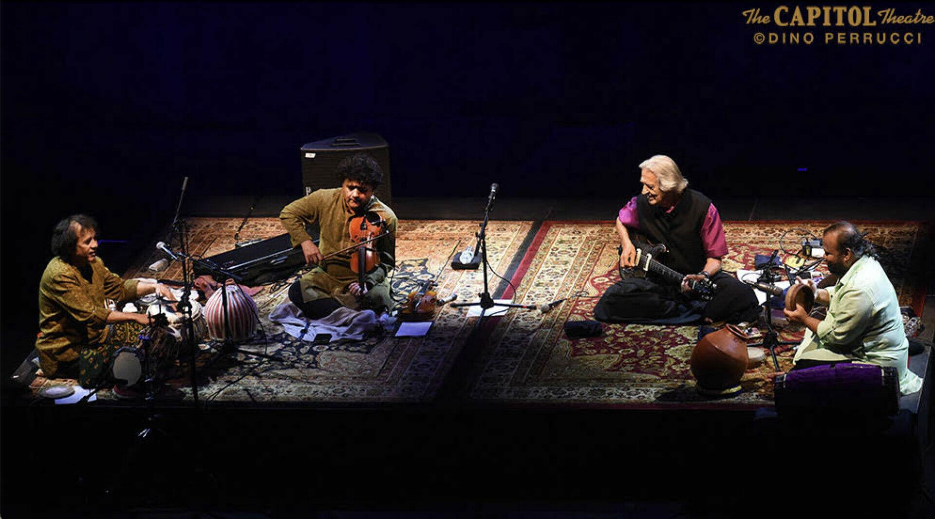 The Capitol Theatre Receives Shakti’s 50th Anniversary Tour: Unites Musical Legends John McLaughlin, Zakir Hussain, and More