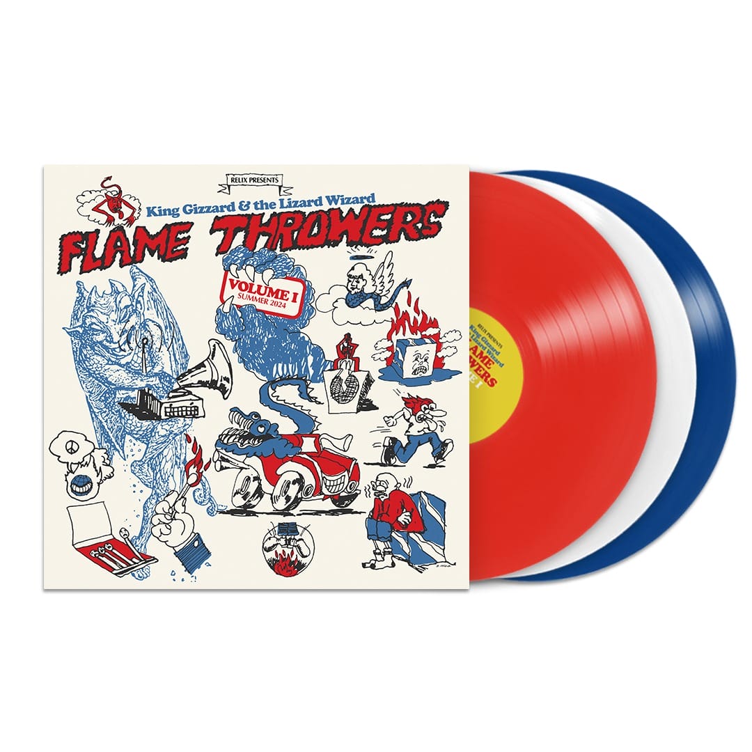 King Gizzard & The Lizard Wizard - Flame Throwers: Volume 1 (Limited Edition 180g 3-LP Vinyl)