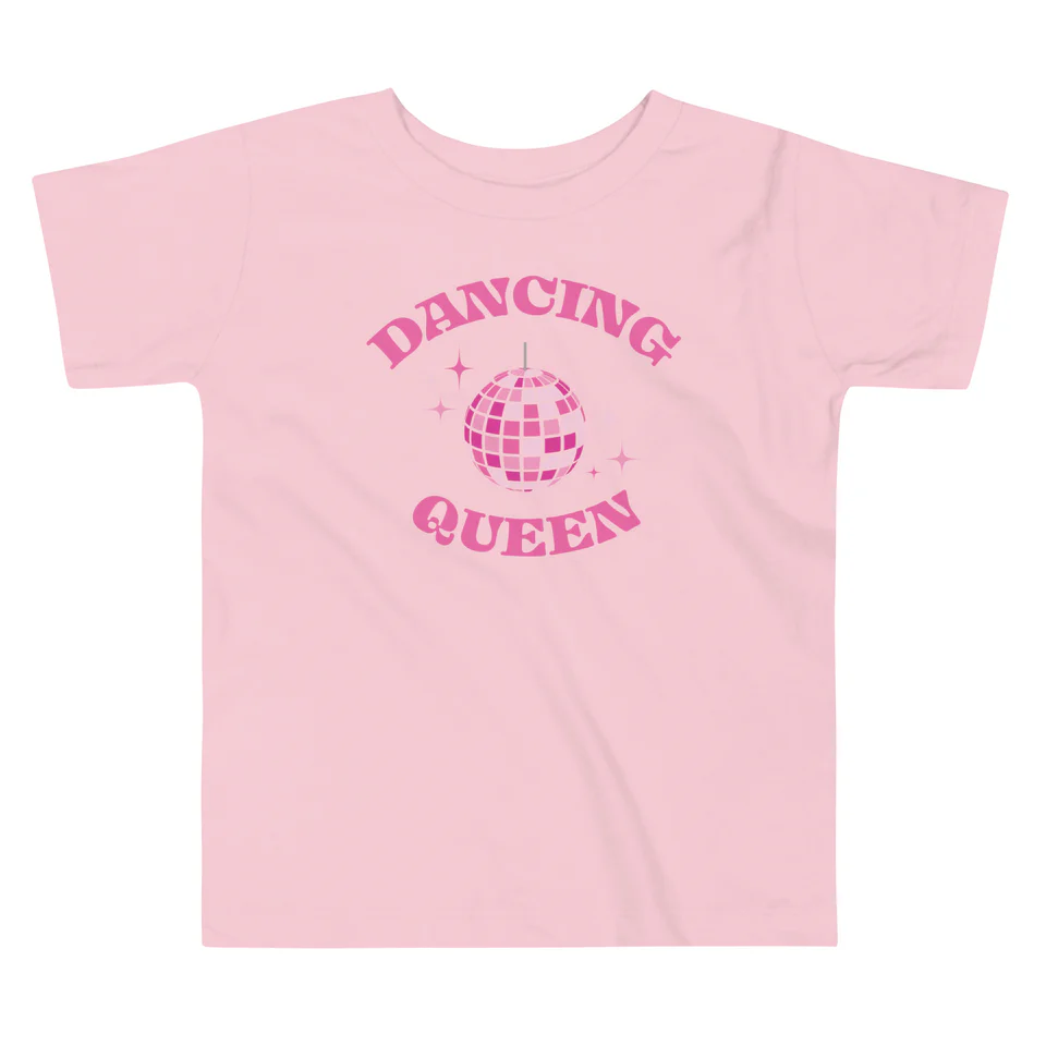 Dancing Queen Toddler T-Shirt by The Rock and Roll Playhouse
