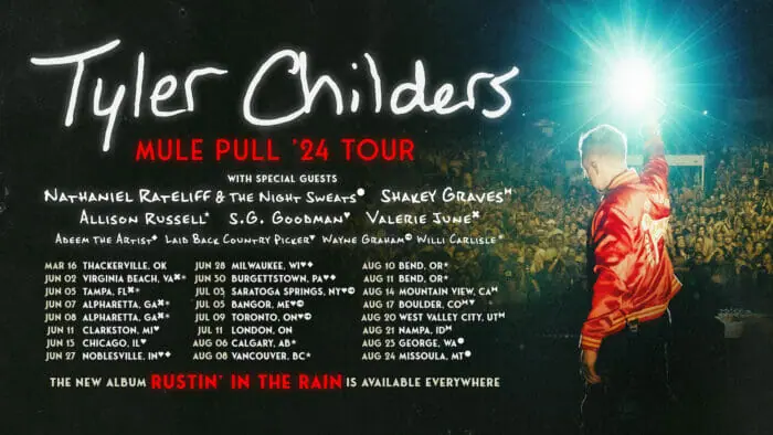 Tyler Childers Delivers 2024 Mule Pull Tour Dates