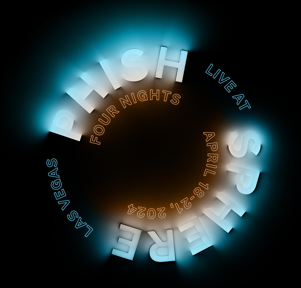 Phish Announce Sphere Debut with Four Night Run