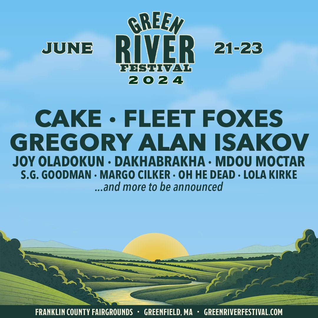 Green River Festival Delivers Preliminary 2024 Artist Lineup: CAKE, Fleet Foxes and More
