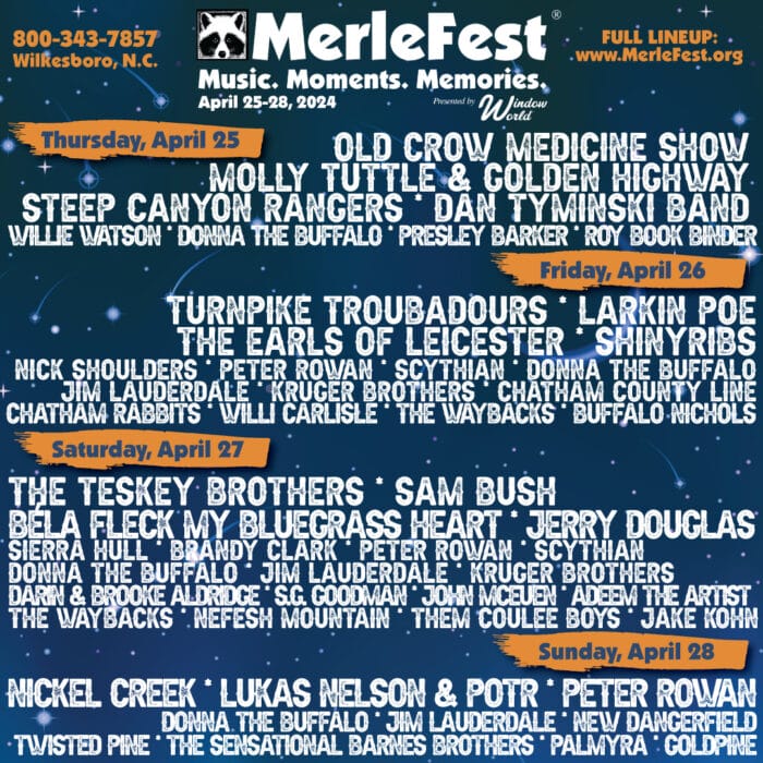 MerleFest Adds Final Artist Additions to 2024 Lineup Molly Tuttle