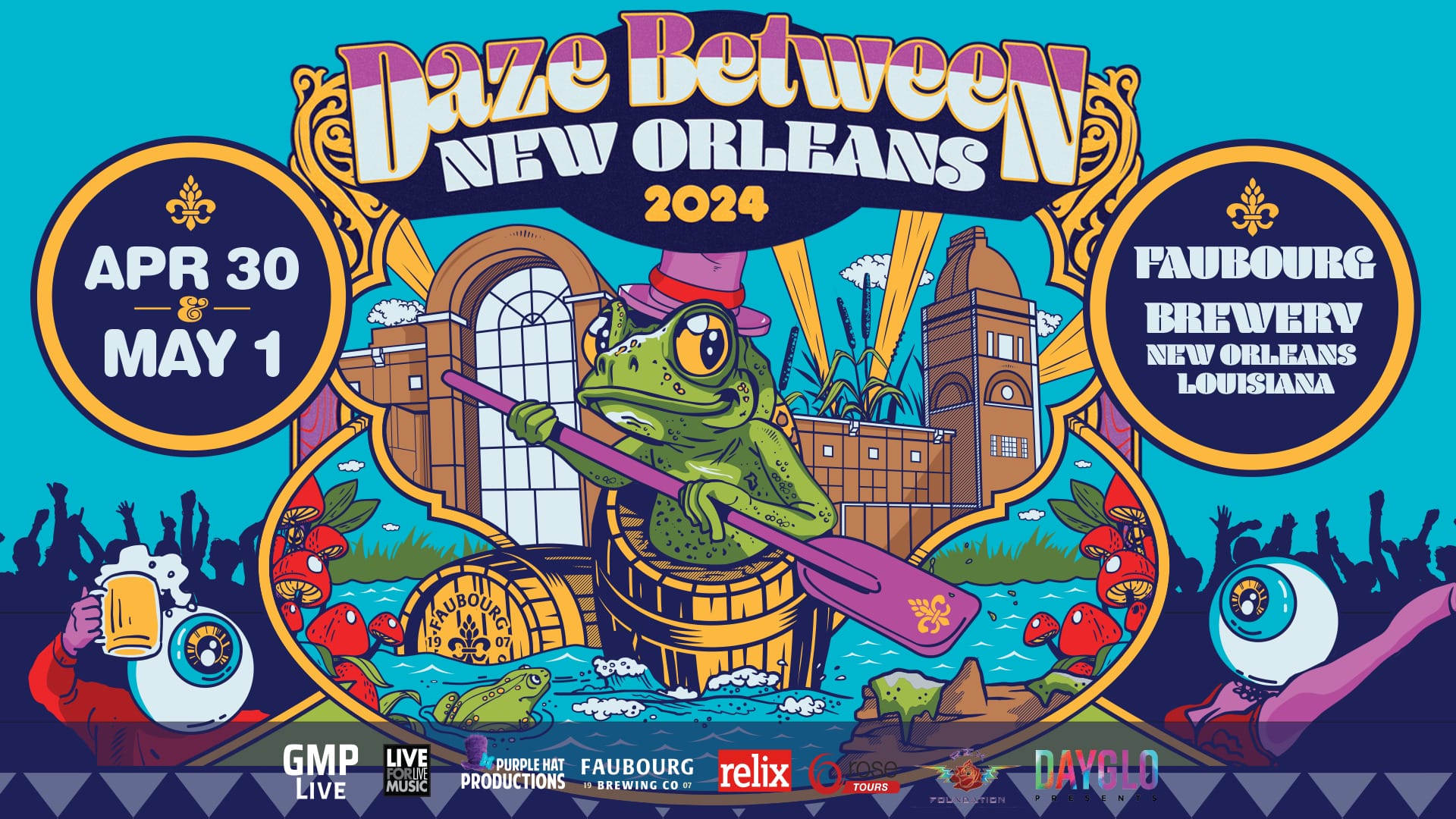 Daze Between New Orleans Shares Dates and Location for 2024 Return