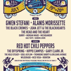 Inaugural Minnesota Yacht Club Festival to Feature the Red Hot Chili Peppers, Alanis Morissette, Gwen Stefani and More