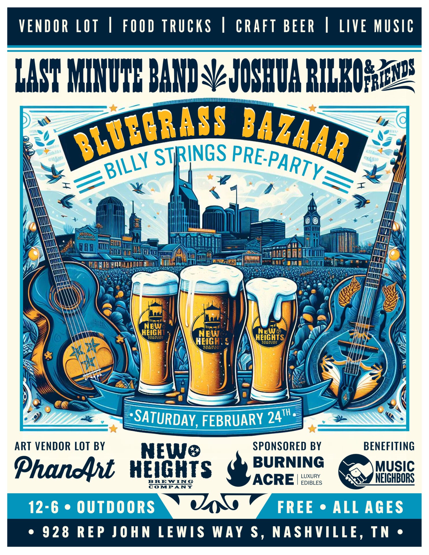 PhanArt to Present ArtBeat of America: a Bluegrass Bazaar in Nashville