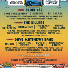 Oceans Calling Festival Unveils Artist Lineup for Second Presentation: O.A.R., The Killers, Dave Matthews Band and More