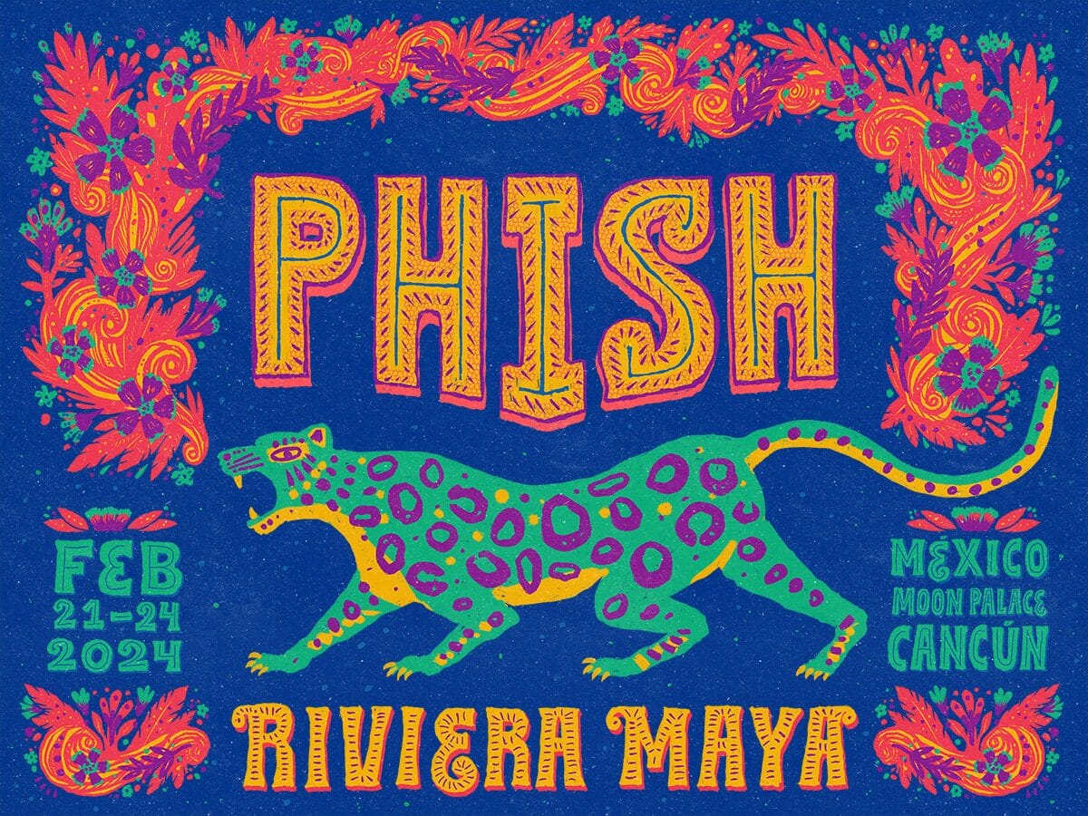 Phish Stage Second Riviera Maya 2024 Performance