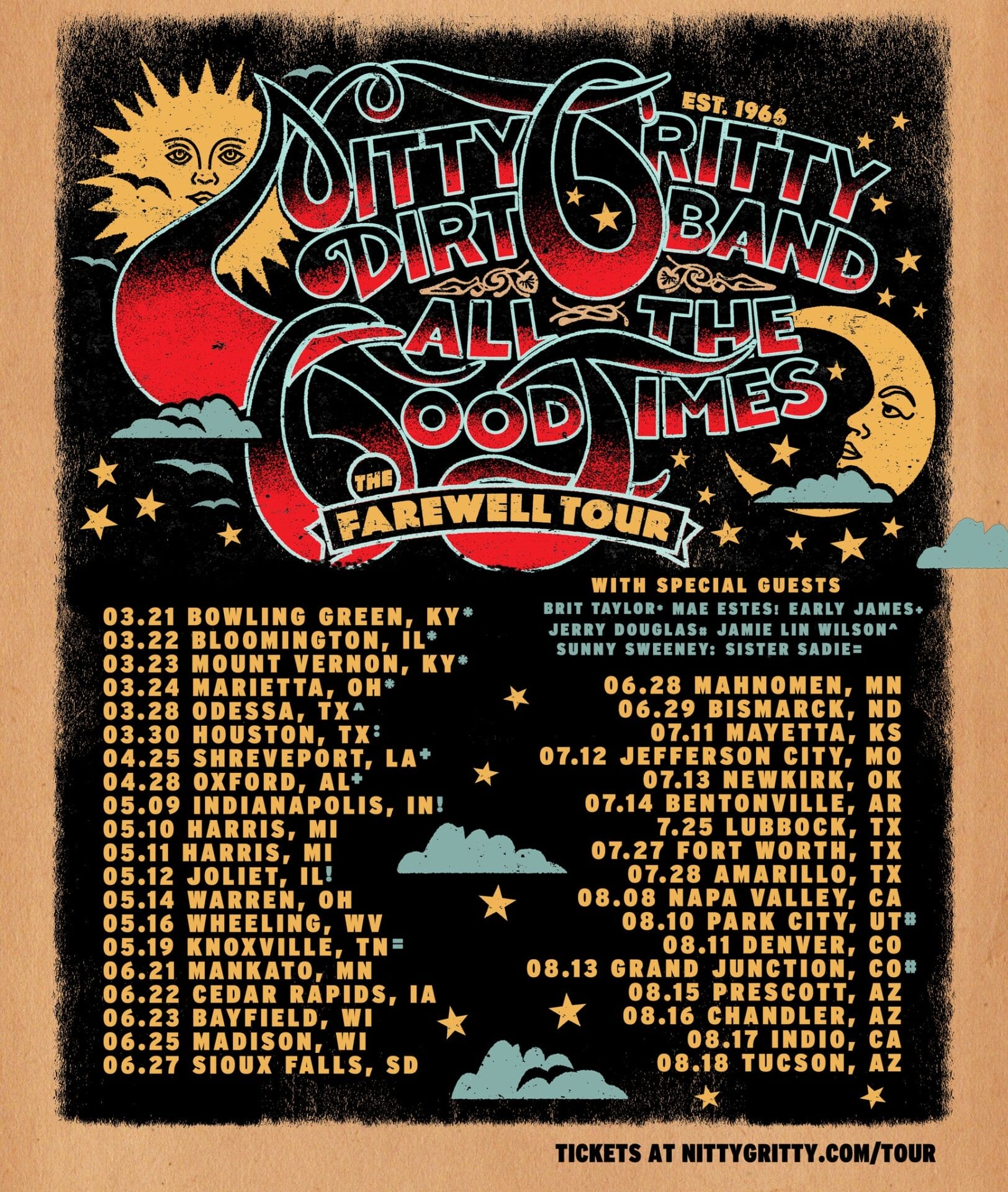 Nitty Gritty Dirt Band Add New Dates to ALL THE GOOD TIMES: The Farewell Tour Nitty Gritty Dirt Band Add New Dates to ALL THE GOOD TIMES: The Farewell Tour