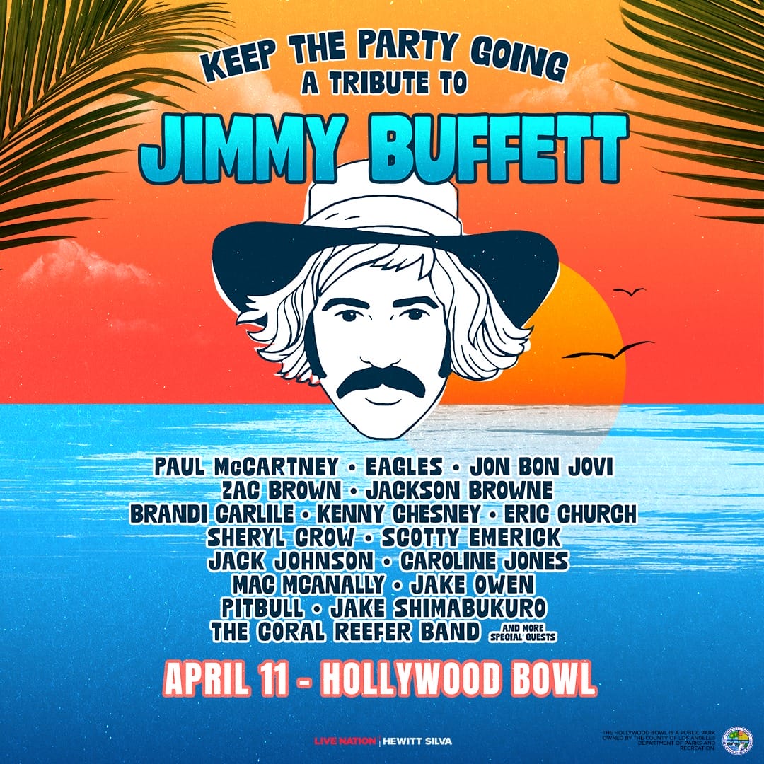 Hollywood Bowl Unveils Jimmy Buffett Tribute Show with Paul McCartney, the Eagles, Jackson Browne and More