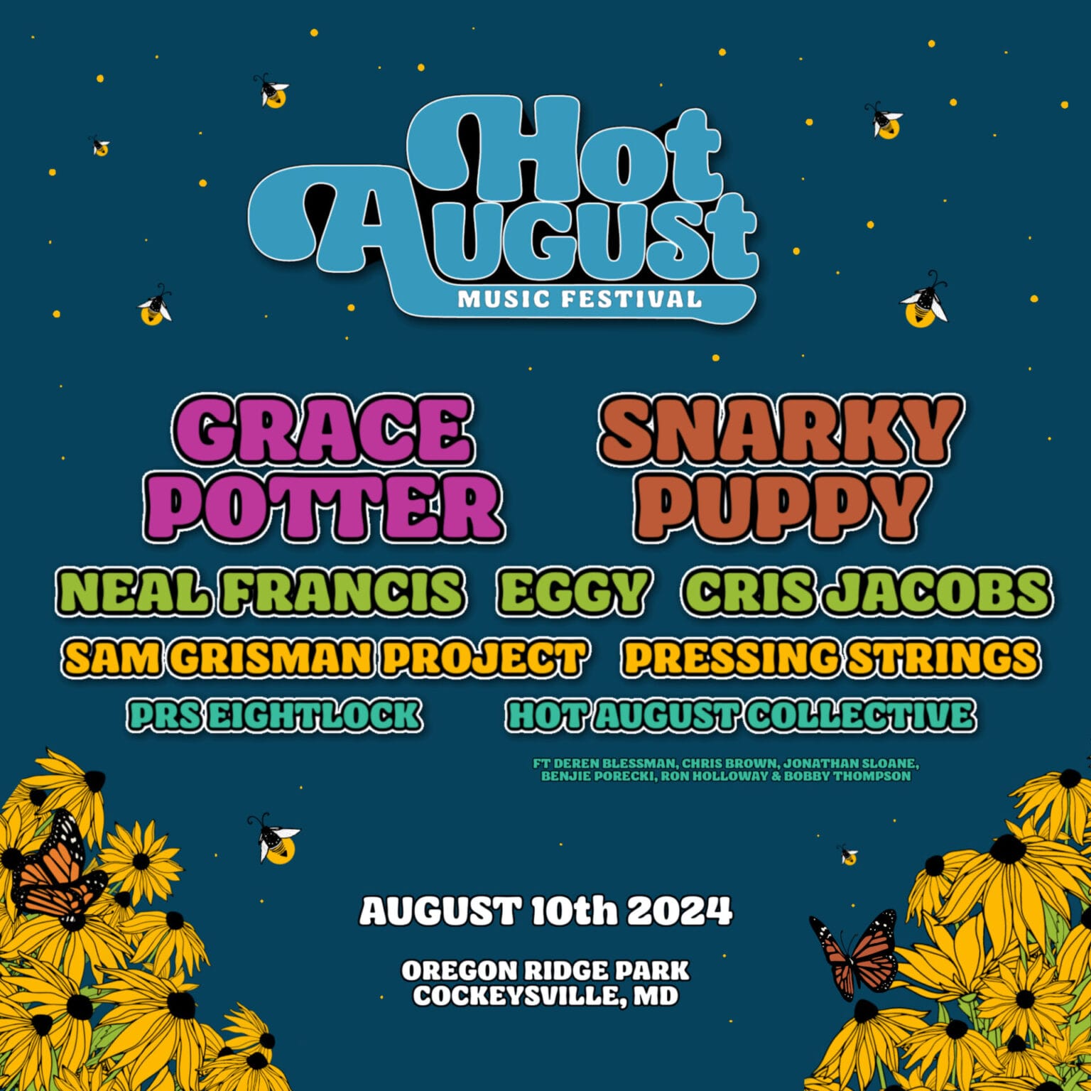 Hot August Music Festival Unveils Artist Lineup: Grace Potter, Snarky ...