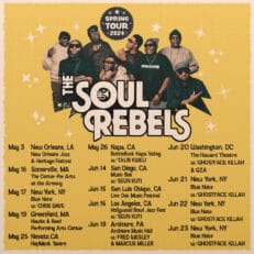 The Soul Rebels Announce Spring 2024 Tour with Ghostface Killah, Chris Dave, Fred Wesley, Seun Kuti and More