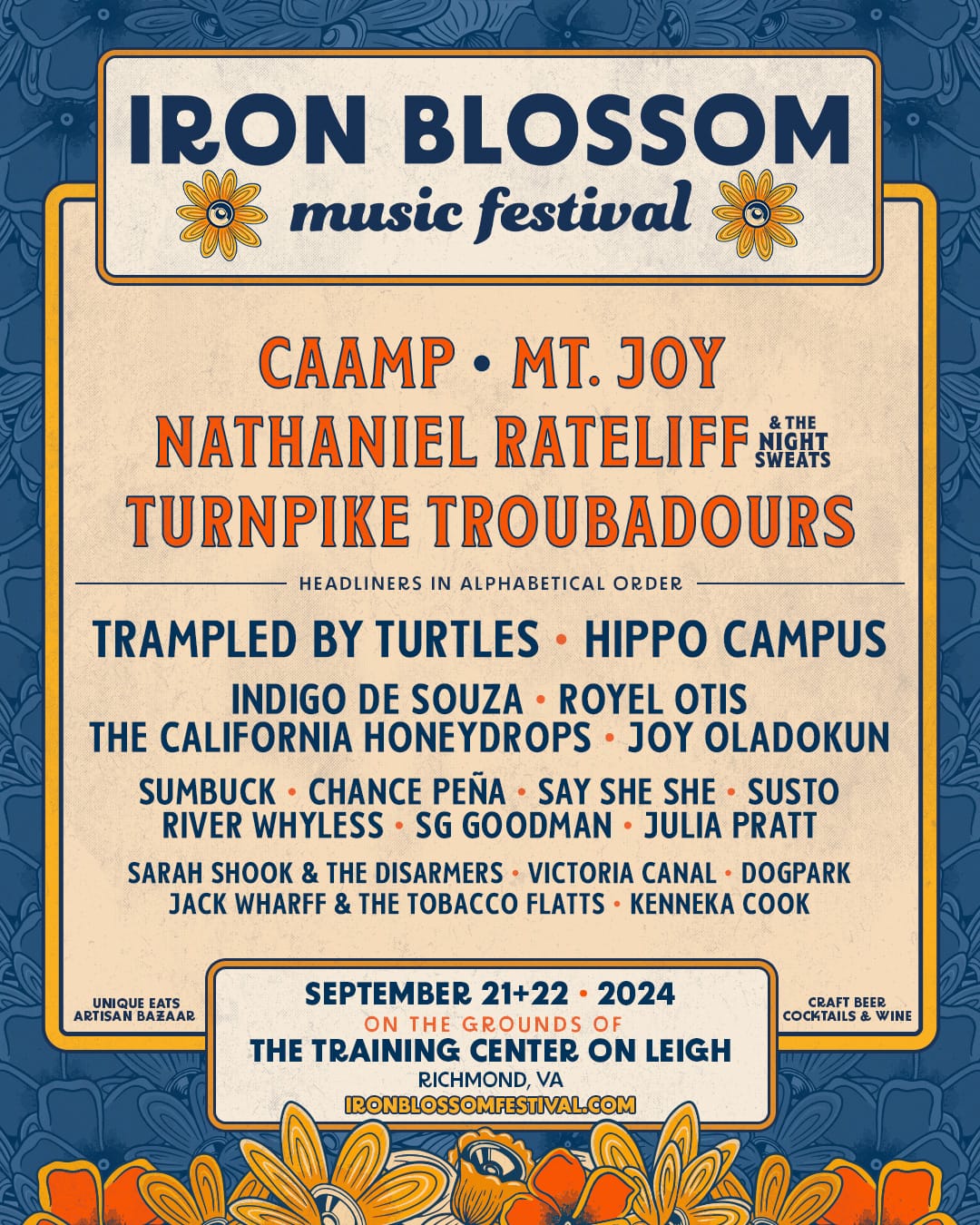 Iron Blossom Music Festival Returns with CAAMP, Mt. Joy, Nathaniel Rateliff & The Night Sweats and More